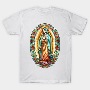 La Virgen Maria La Virgen de Guadalupe T-Shirt